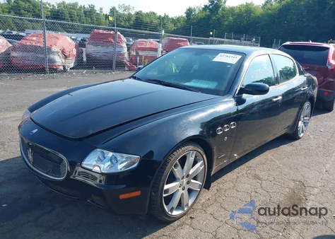 2007 Maserati Quattroporte Base Automatic/Executive Gt Automatic/Sport Gt Automatic from USA, damaged, VIN ZAMFE39A770031504